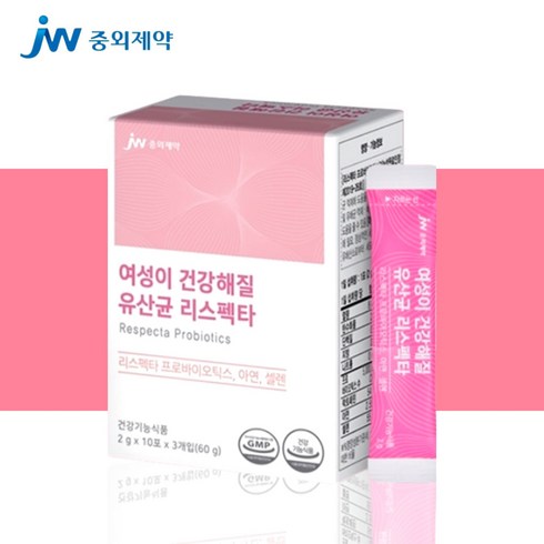 여성 리스펙타 질 유산균 프로바이오틱스 1개월분, 60g, 30개