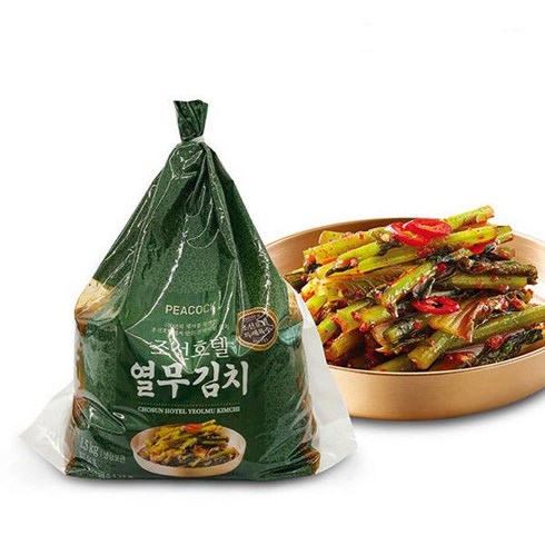 피코크조선호텔 - [피코크] 조선호텔 열무김치 1.5kg, 아이스팩 포장, 1개