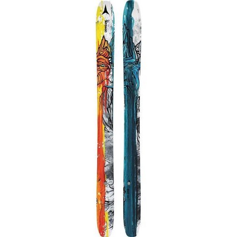 스키플레이트 - 아토믹 Atomic Bent Chetler 120 Ski 2024 스키플레이트 101628, Blue/Yellow, 176cm, 192