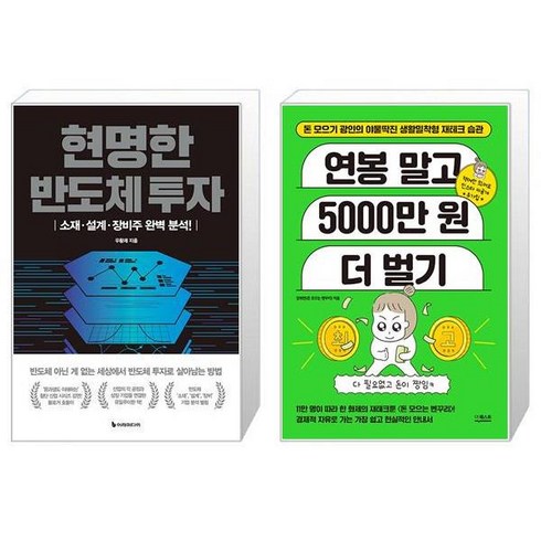 현명한 반도체 투자 + 연봉 말고 5000만 원 더 벌기 (마스크제공)