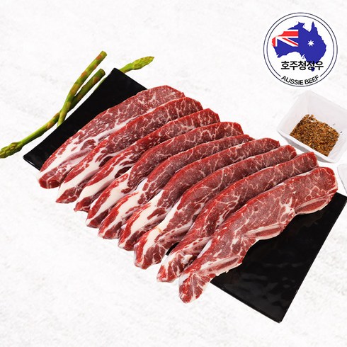 la갈비 - [첫번째고기집] LA갈비선물세트 2KG 678 꽃LA갈비 지방완벽제거 드라이아이스