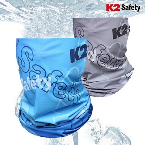 k2스포츠마스크 - K2 아이스 멀티스카프 자외선차단마스크, 블루