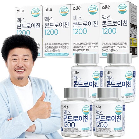 콘드로이친 1200 맥스 알레, 90정, 4개