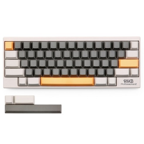 용량 성 키보드 hhkb pro2 클래식 하이브리드 fc660c 분화구 키 해피해킹키캡, 빈 오렌지, hhkb 키보드용