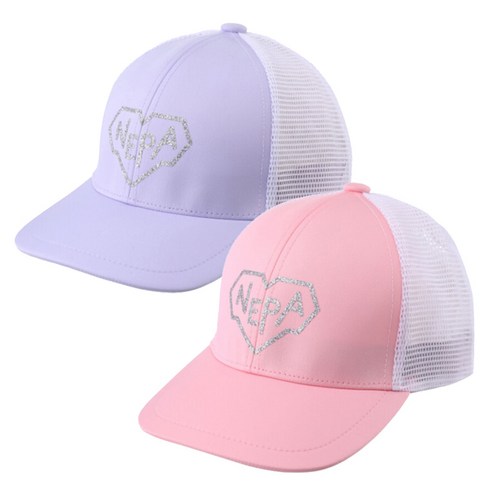 네파키즈모자 - 네파키즈 [2001아울렛 중계점] DAISY 데이지 스냅백 (2Color) 시원하고 통기성 좋은 메쉬 배색 디자인 활용도 높은 여아 모자 캡모자