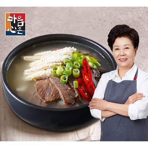 박연경  특양곰탕 10팩 7kg - [마음심은] 배윤자 푸짐한 특양곰탕 10팩(팩당 700g), 700g, 10개