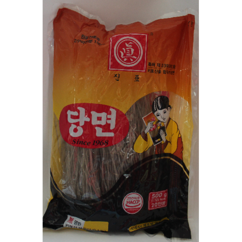 진표당면 - 국내생산 진표당면 500g, 5개