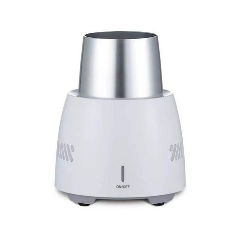 슬러시메이커 가정용 제조기 슬러쉬 300ml 음료 1개 슬러시컵, C. 화이트 싱글 냉동 + 알루미늄 컵