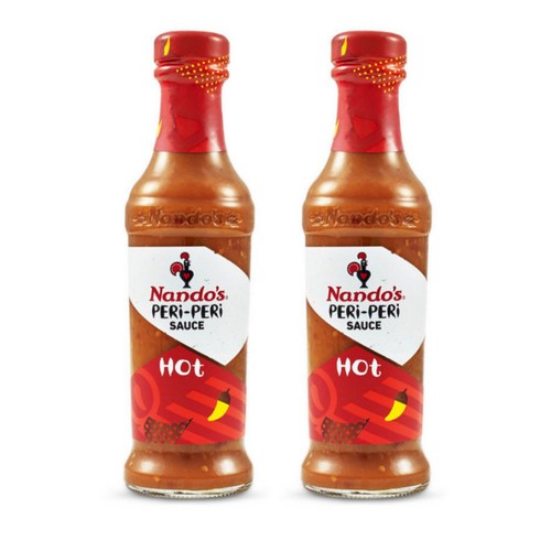 난도스 - Nandos 난도스 페리페리 핫 소스 125g 3팩 Peri-Peri Sauce Hot, 2개, 250g