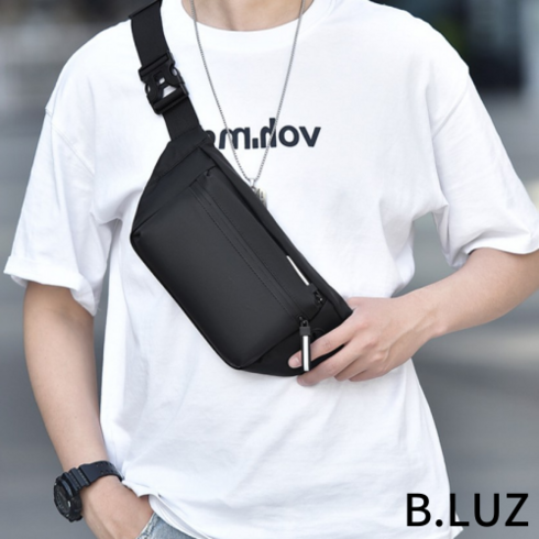2023년 가성비 최고 스키힙색 - B.LUZ 힙스터 슬링백 방수 힙색 숄더 크로스백