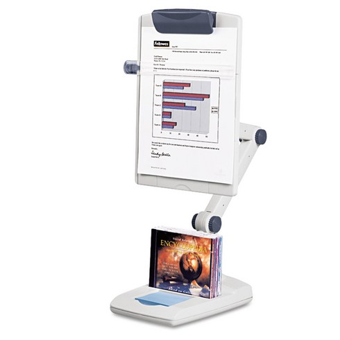 펠로우즈플렉스 - Fellowes Flex Arm Weighted Base Copyholder Platinum/Grey (21128), 1개