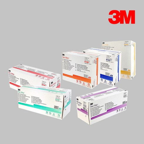 3M 스테리스트립 피부봉합테이프 모음 R1540 R1541 R1542 R1546 R1547 R1548, 1개, 12mmx100mm 50매(R1547)