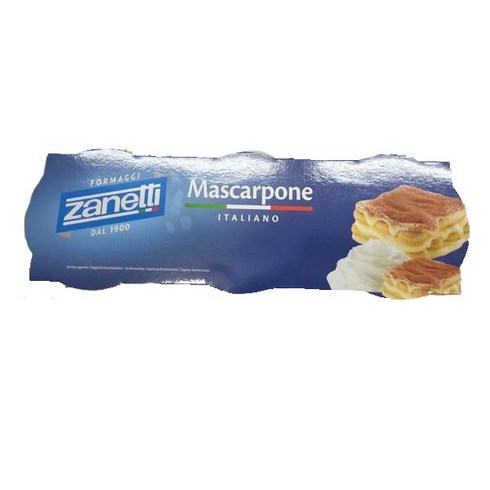 코스트코 자네티 마스카포네 치즈 250g x 3개 마스카르포네 (아이스박스포함가), 750g, 1개