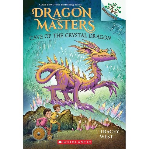 드래곤마스터원서 - Dragon Masters #26 : Cave of the Crystal Dragon (A Branches Book), Scholastic Inc.