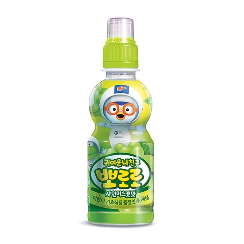 뽀로로 어린이음료 235ml (샤인머스켓), 샤인머스켓맛, 10개