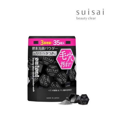 수이사이 뷰티 클리어 블랙 파우더 워시 32p, 12.8g, 1개