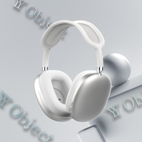 2023년 가성비 최고 에어팟맥스 - [Y Object] 차이팟 맥스 프로 무선 블루투스 헤드셋 통화모드 게임모드 HIFI음질, SILVER
