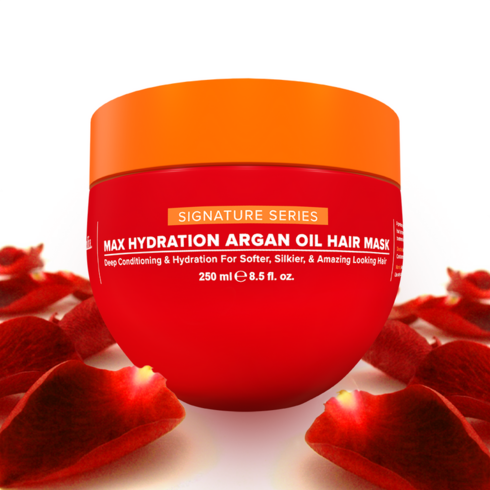 모로코 - Arvazallia Hydrating Argan Oil Hair Mask Treatment 알바자릴라 아르간 오일 헤어 트리트먼트 250mlX2, 250ml, 1개