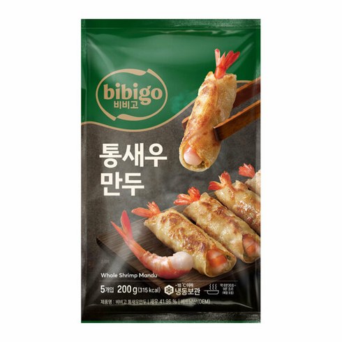 비비고통새우만두 - 비비고 통새우만두 200G x4개