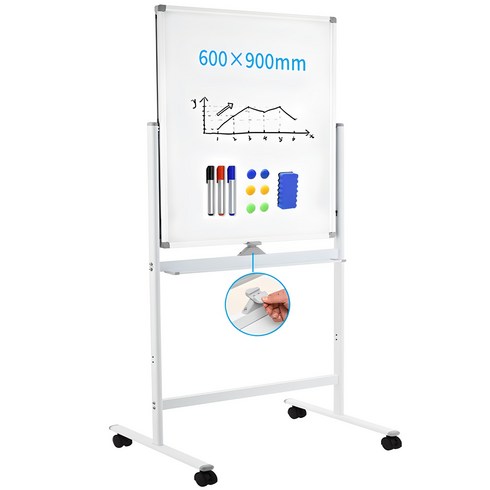 에이보드 - 화이트보드 대형 화이트 보드 자석 화이트 보드 화이트보드+이동식스탠드