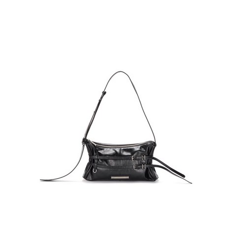 마뗑킴가방 - [당일발송] 3컬러 택1 마뗑킴 더블 벨트 스트랩 미니백 여성 가방 MATIN KIM DOUBLE BELTED STRAP MINI BAG MK2411BG011M