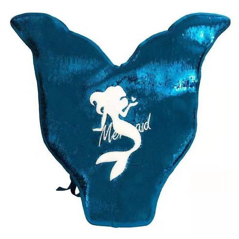 머메이드다이빙 - 인어 오리발 다이빙 수영 꼬리 인어공주 물갈퀴, 머메이드 백 블루