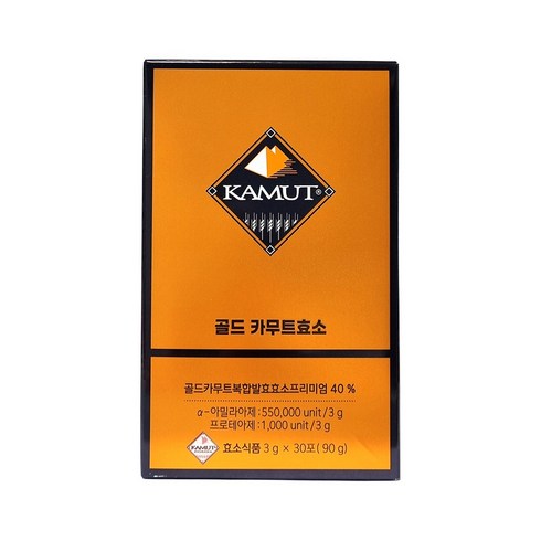 카무트 골드 카무트 효소 3g x 30포, 1개, 상세정보참조