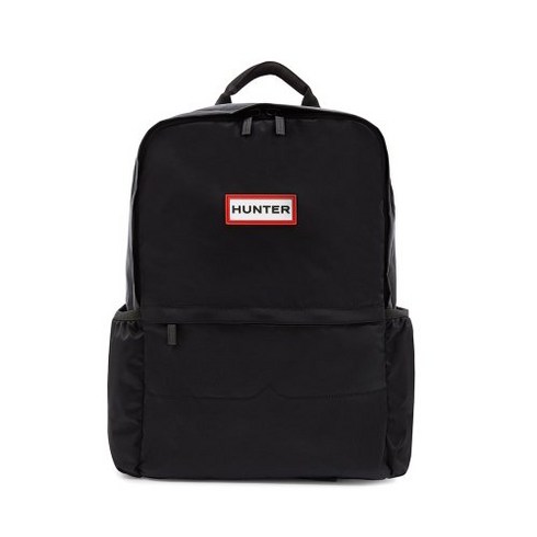HUNTER UNISEX 오리지날 나일론 라지 백팩 블랙 UBB6028KBMBLK