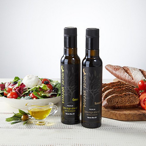 [국제대회 수상]도멘 아도니스 올리브오일 엑스트라 버진 선물포장, 2개, 250ml