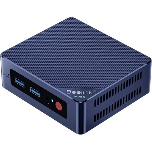 미니 PC 고성능 고사양 beelink 비링크 S12 프로 컴퓨터 인텔 12세대 프로세서 N1004 코어 3을 탑재한 16GB, N100 16GB/500GB