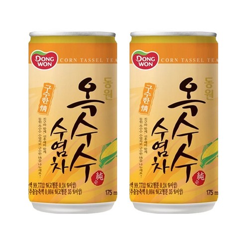 동원옥수수 - 동원 옥수수 수염차, 175ml, 270개