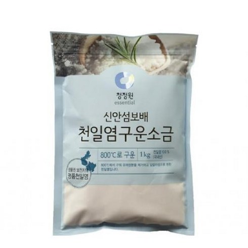 청정원구운소금 - 청정원 구운소금 1kg, 1개