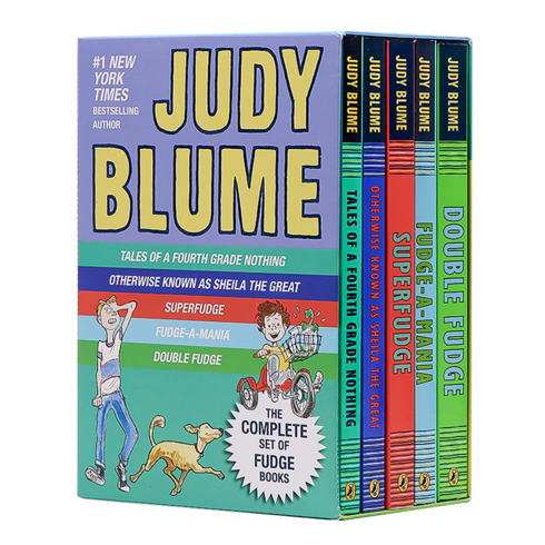 [다정책방] 국내 Judy Blume's Fudge Box Set 주디 블룸 5종 퍼지 박스 세트