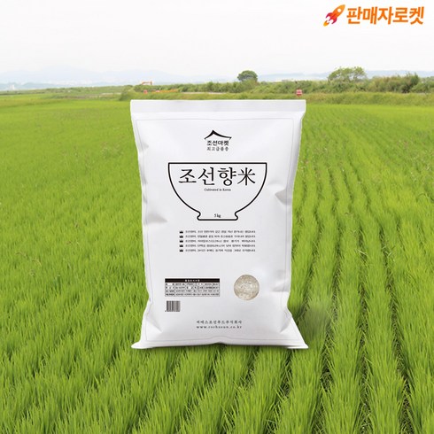 조선향미 - [조선마켓]조선향미쌀 백미 5kg, 1개