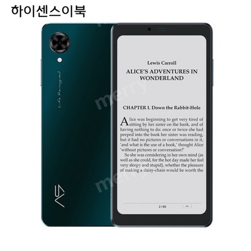 Hisense 하이센스 A9 영문버전 6인치 전자책 이북, 02.256GB, 01.페더잉크검정4+128GB