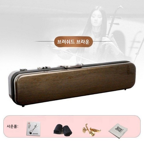 해금케이스 현악기 수납 가방 보관함 해금 해금소프트케이스 5종, ABS 케이스 브러시드 브라운