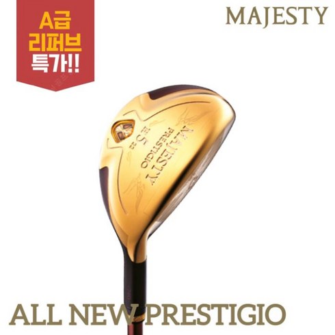[정품] 마제스티 ALL NEW PRESTIGIO 남성용 유틸리티 GF, 7번(26도), R강도, 옵션:[도수샤프트] 7번 R강도