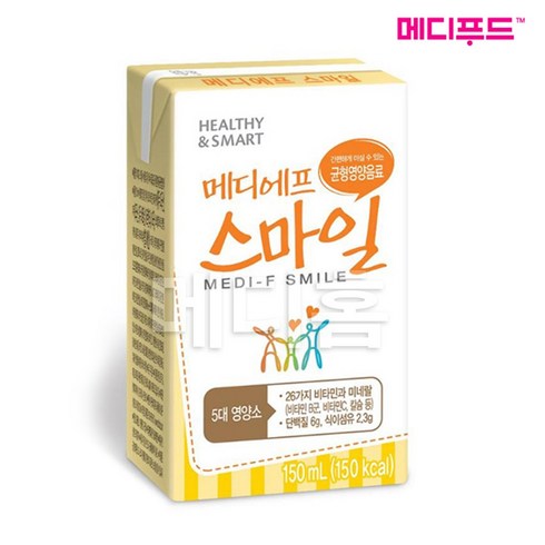 메디푸드 균형영양식 메디에프 스마일(150ml 24팩), 24팩, 담백하고 순한맛