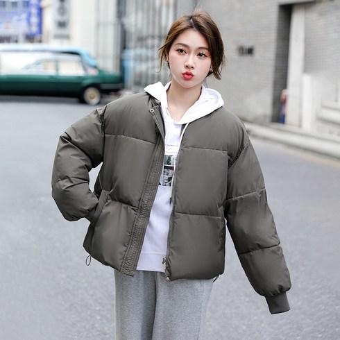 ANYOU 어울리는 숏패딩 헐렁하다 여성숏패딩