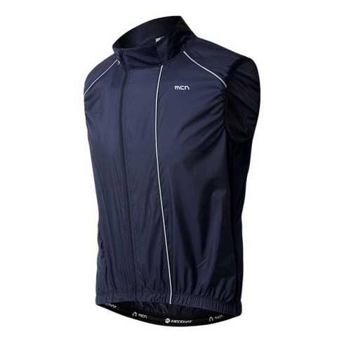2023년 가성비 최고 자전거질렛 - MCN 라이딩 자전거 방풍 바람막이 조끼 질렛 네이비