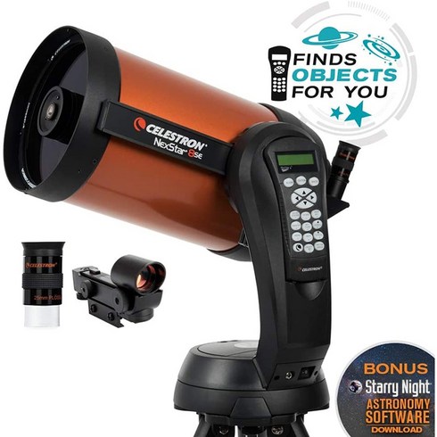 celestron nexstar 8se 203mm f10 schmidt-cassegrain goto 행성을 위한 천체 망원경 심우주 천체 사진 11069