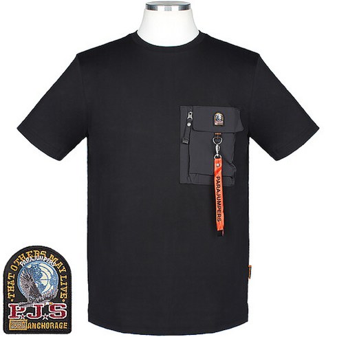 파라점퍼스 23SS RE07 541 MOJAVE 포켓 반팔티셔츠