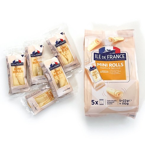 일드프랑스미니브리 - 일드프랑스 미니롤 치즈 22g x 5개 아이스박스 포장