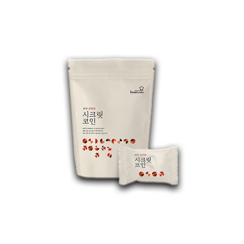 빅마마 시크릿코인 편안한맛, 4g, 100개