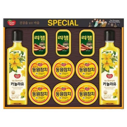 동원프리미엄60호 - 동원 스페셜5호 x 5세트 / (쇼핑백포함) 참치선물세트 세트