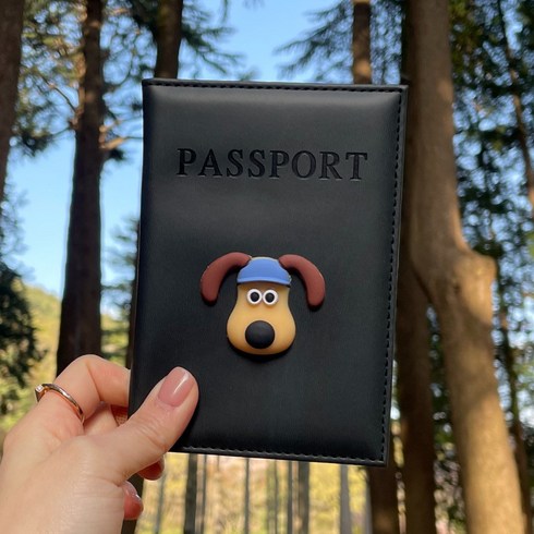 짱구여권케이스 - 귀여운 캐릭터 여권 케이스 커버 지갑