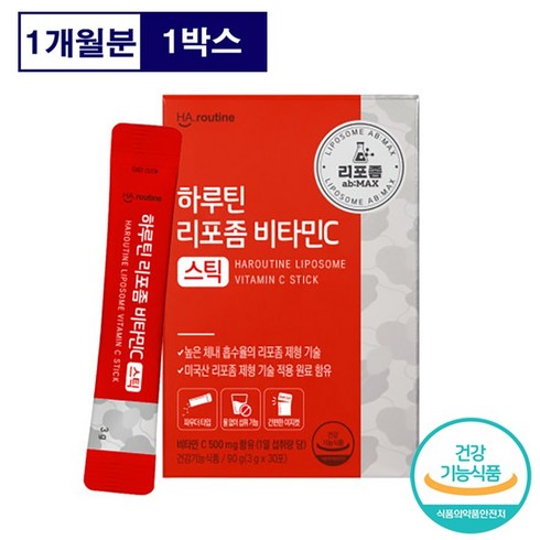 하루틴 리포좀 비타민C 스틱 30포, 1개, 90g