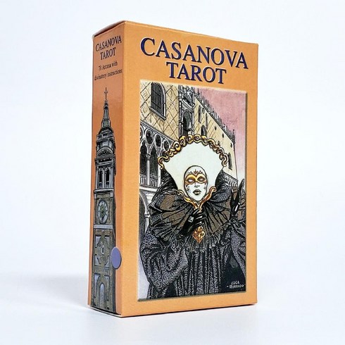 Casanova Tarot 10.3x6cm 카사노바 타로카드, 기본