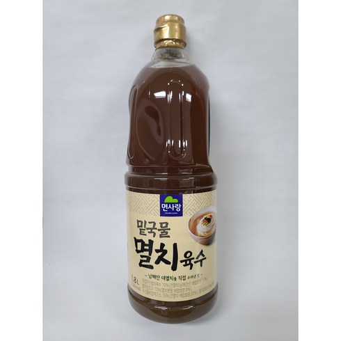 면사랑 프리미엄 멸치육수, 1.8L, 1개