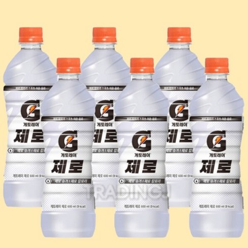 게토레이제로 - 롯데칠성 게토레이 제로, 24개, 600ml